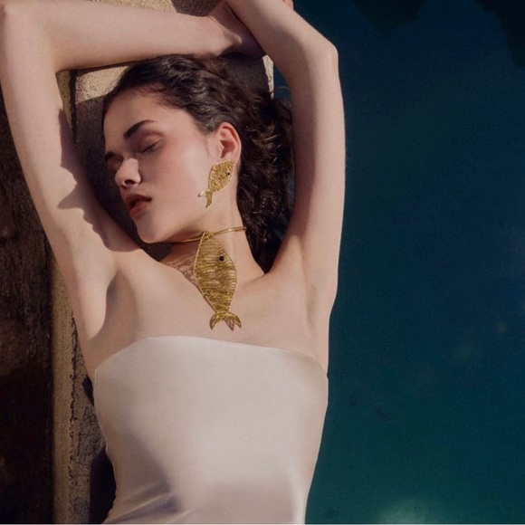 NWT Fish Zara Earrings - Picture 5 of 6